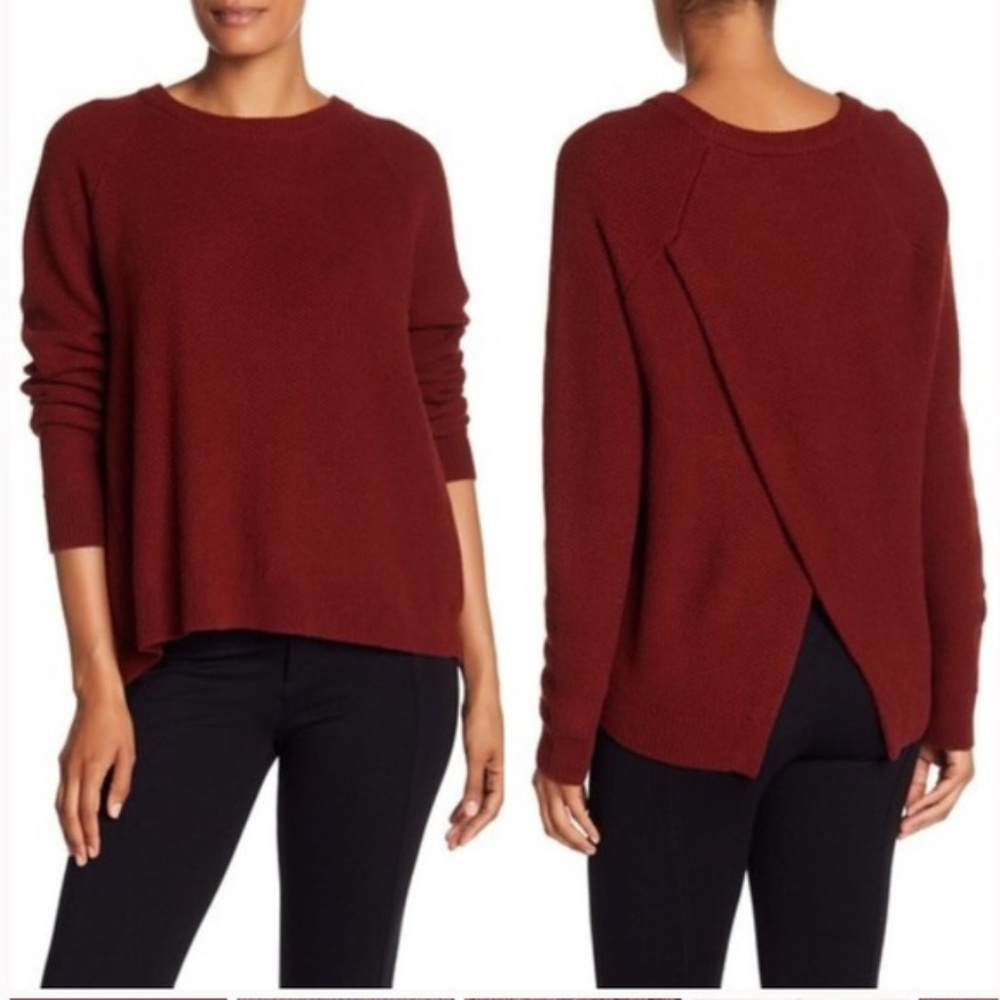 Madewell Province Crossover Back Sweater